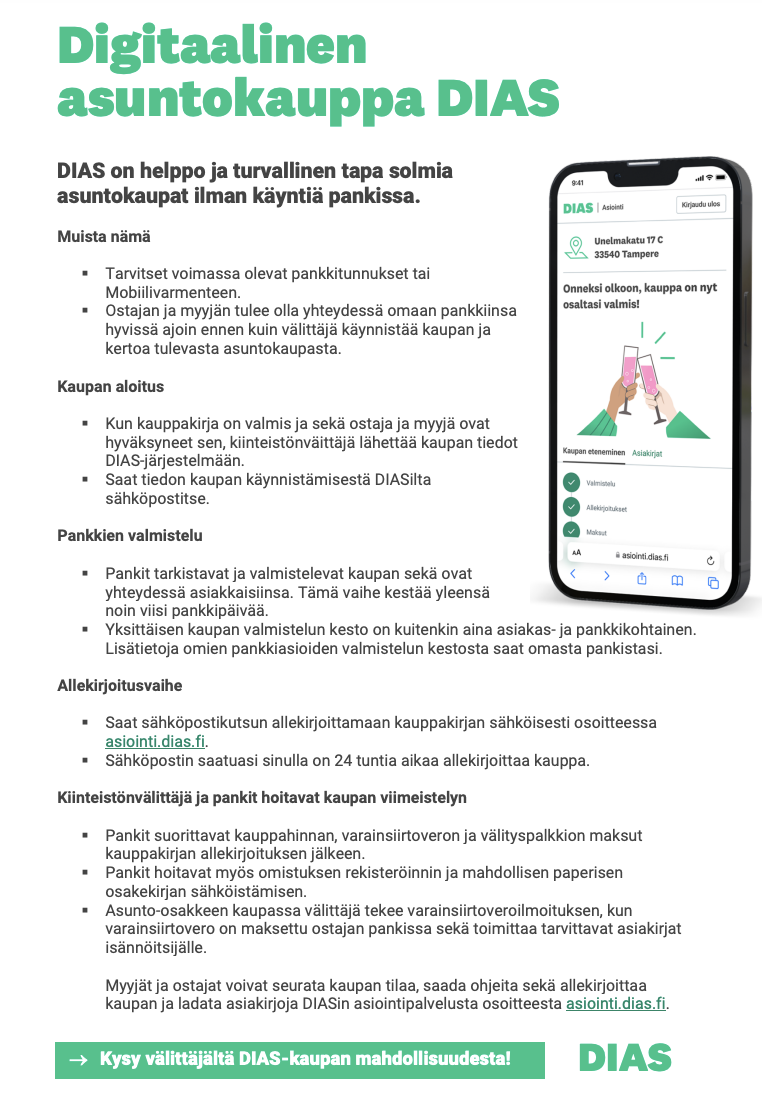 Kuva - DIAS-esite suomeksi