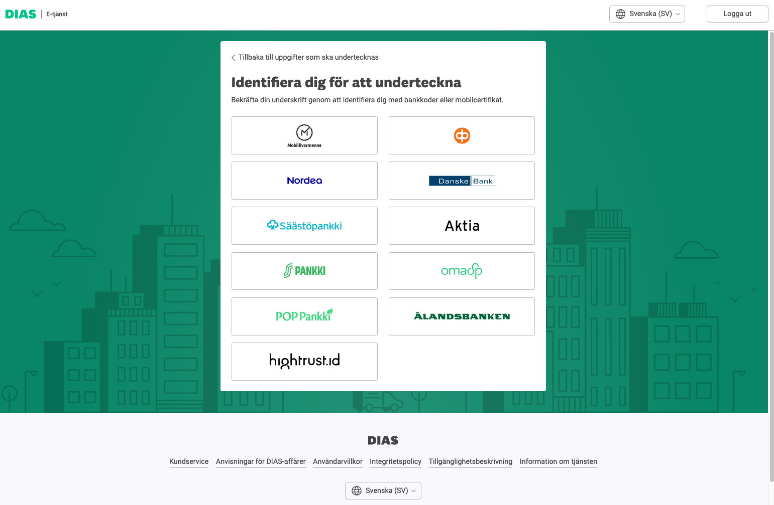 identifiera att undertecna webbläsarevyn