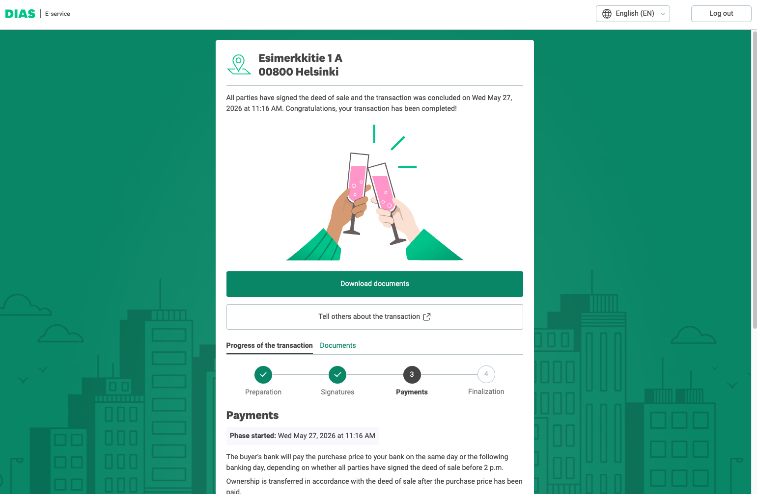 All have signed browser view